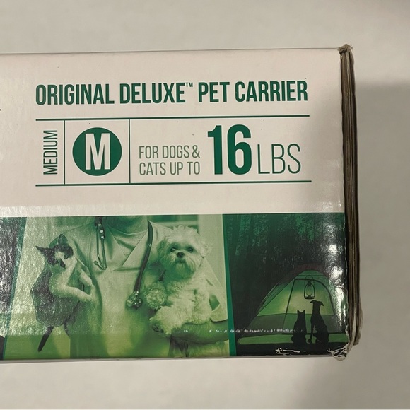 Sherpa Deluxe Medium Pet Carrier – Airline Approved for Small Dogs & Cats - Picture 5 of 13